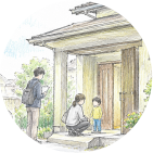 居宅訪問型児童発達支援の様子